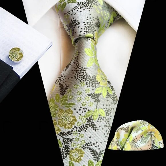 Other - Shades of light green tie set